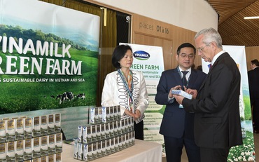 Mô hình phát triển bền vững "Vinamilk Green Farm" được chia sẻ tại hội nghị sữa toàn cầu