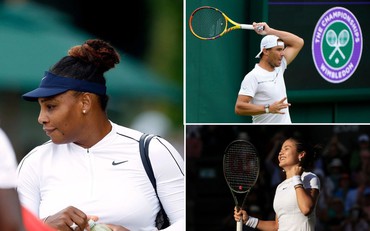 Wimbledon 2022: Khoảnh khắc của các ngôi sao và khoản tiền thưởng kỷ lục 40,3 triệu USD