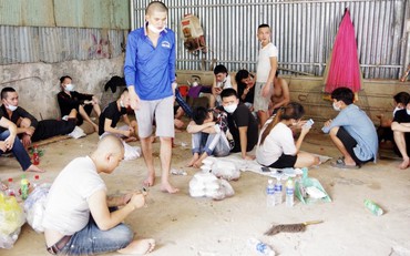 40 người Việt trốn chạy khỏi casino Campuchia, vượt sông về nước