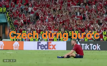 Highlight CH Czech vs Đan Mạch: 'Những chú lính chì' vào bán kết Euro 2020