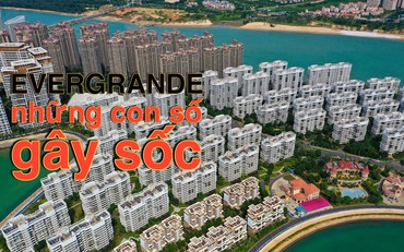 Những con số gây sốc về Evergrande