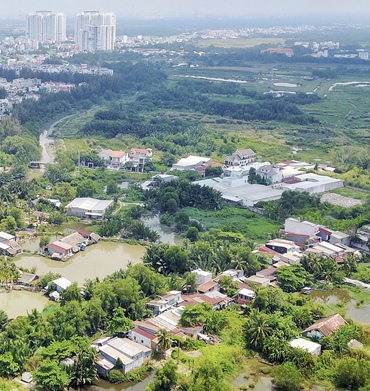 Cận cảnh khu đất 32 ha ở Phước Kiển của Quốc Cường Gia Lai đang bị điều tra