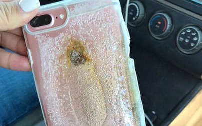 iPhone 7 Plus bị nổ, bốc khói nghi ngút