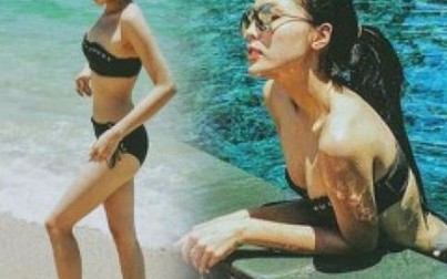 Chán "ở ẩn", Kỳ Duyên tái xuất với bikini hút mắt