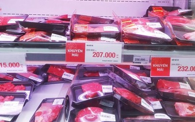 Sườn bò, cánh gà Brazil 99.000 đồng một kg bán đầy chợ mạng
