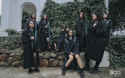 Teen Kim Liên 'chất đừng hỏi' trong bộ ảnh kỷ yếu mang phong cách Harry Potter