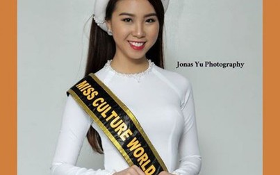 Cô gái Việt tỏa sáng ở cuộc thi Hoa hậu và nam vương văn hóa thế giới