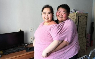 Cặp vợ chồng giảm 200 kg để 'được yêu'