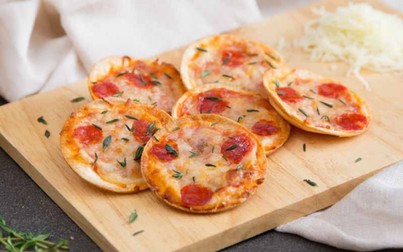 Pizza phiên bản nhí cho bữa sáng ngon mê ly