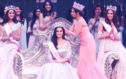 Cận cảnh nhan sắc xinh đẹp của tân Hoa hậu Ấn Độ 2017
