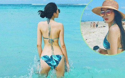 Hoa hậu Kỳ Duyên diện bikini, khoe body sexy tại đảo Bali