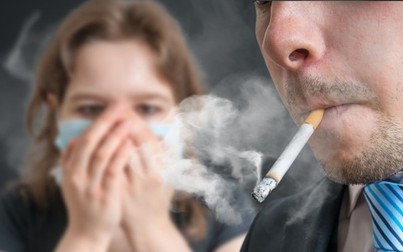 Tác hại đáng sợ của khói thuốc với trẻ em