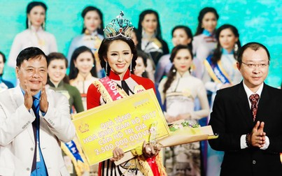 Hải Yến, sinh viên ngành Y đến từ An Giang đăng quang hoa khôi Nam bộ 2017