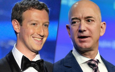 Sáu tháng, Jeff Bezos và Mark Zuckerberg kiếm hơn 40 tỷ USD