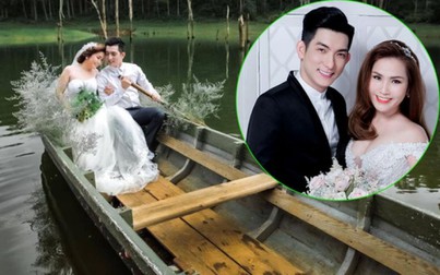 Chồng cũ của Phi Thanh Vân tình tứ chụp ảnh cưới cùng vợ mới