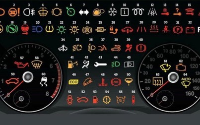 Ý nghĩa những loại đèn cảnh báo trên bảng điều khiển xe hơi