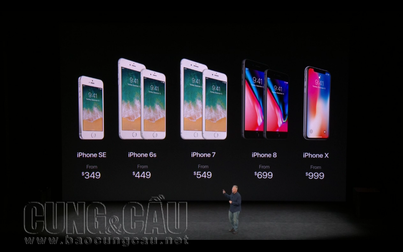 iPhone 8/8 Plus và iPhone X chính thức được đặt hàng tại Việt Nam với giá gần 37 triệu đồng