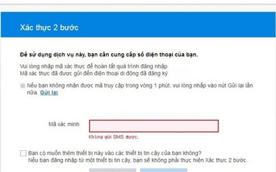 Hệ thống xác thực hai bước Samsung bị lỗi?