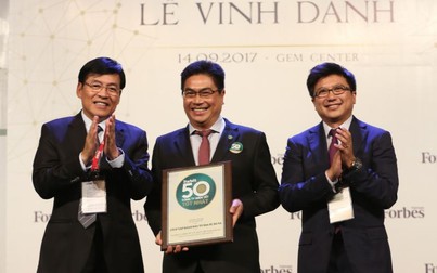 Forbes bình chọn Novaland vào top 50 công ty niêm yết tốt nhất 2017