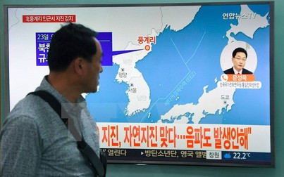 Hàn Quốc xác nhận trận động đất ở Triều Tiên là tự nhiên