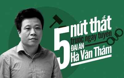 Năm nút thắt trước ngày tuyên đại án Hà Văn Thắm
