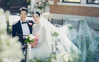 Ảnh cưới đẹp lung linh của 'gã đa tình' Lee Dong Gun