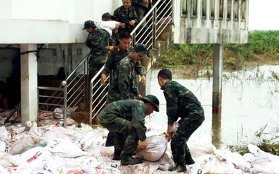 Bà Rịa - Vũng Tàu huy động công binh 'cứu' hồ chứa vỡ đập