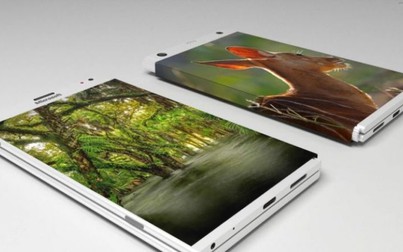 Lộ diện concept Surface Phone màn hình gập 3D