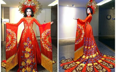 Hé lộ trang phục dân tộc của Huyền My tại Hoa hậu Hòa bình thế giới