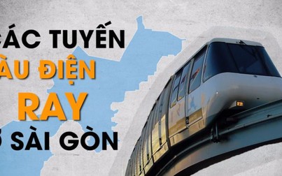Tuyến tàu điện 1 ray ở Sài Gòn chạy qua những nơi nào?