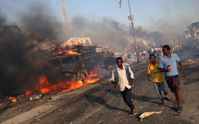 Khủng bố đánh bom ở Somalia, ít nhất 22 người thiệt mạng