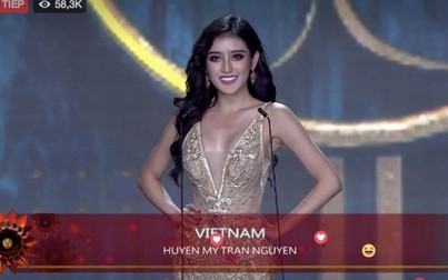 Huyền My lộng lẫy trong đêm bán kết Miss Grand 2017