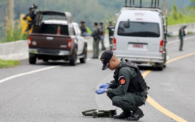 Nổ bom ở miền Nam Thái Lan làm một cảnh sát thiệt mạng