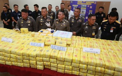 Thái Lan bắt giữ hơn 10 triệu viên ma túy đá