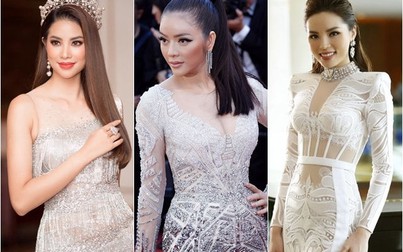 Váy xuyên thấu của Kỳ Duyên, Hà Hồ đua nhau lọt top váy dạ hội đẹp nhất 2017