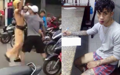 Thanh niên xăm trổ Nha Trang rút dao tấn công CSGT giữa đường và cái kết đắng