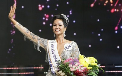 H’Hen Niê đăng quang Hoa hậu Hoàn vũ Việt Nam 2017, lần đầu tiên tên hoa hậu khó đọc đến vậy!