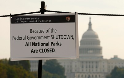 Chính phủ Mỹ đóng cửa vì hết tiền