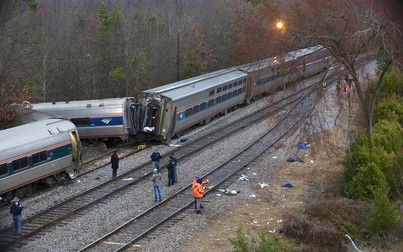 Tai nạn đường sắt ở Mỹ làm ít nhất 2 người thiệt mạng