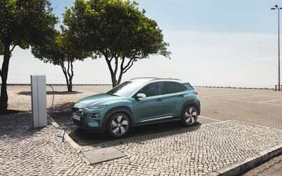 Hyundai Kona đã có phiên bản xe chạy điện hoàn toàn