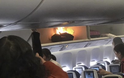 Hành khách “thót tim” khi điện thoại bất ngờ bốc cháy trên máy bay