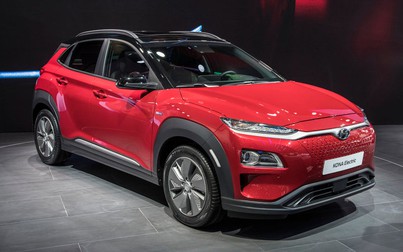 Hyundai Kona chạy điện chính thức trình làng, chạy 470 km mỗi lần sạc