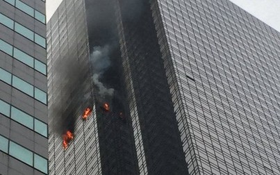 Tòa nhà Trump Tower của Tổng thống Trump bị cháy làm 5 người bị thương