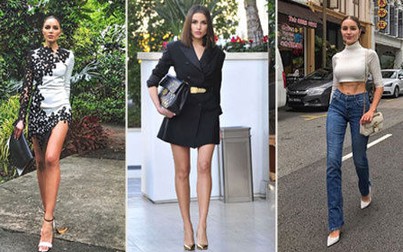 Street style 'vạn người mê' của 'Hoa hậu chân ngắn' Olivia Culpo