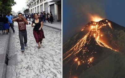 Số người thiệt mạng trong vụ núi lửa phun trào ở Guatemala tăng cao