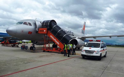Hành khách ngất xỉu, máy bay Jetstar phải hạ cánh khẩn tại Đà Nẵng