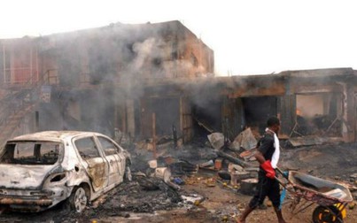 Đánh bom kép ở Nigeria làm ít nhất 34 người thiệt mạng