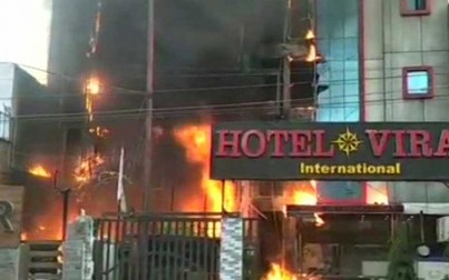 Cháy khách sạn ở Ấn Độ làm 5 người thiệt mạng
