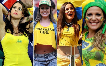 Ngắm vẻ đẹp hút hồn của dàn fan nữ tại World Cup 2018