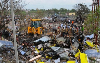 Nổ nhà kho chứa pháo ở Ấn Độ, ít nhất 11 người thiệt mạng
